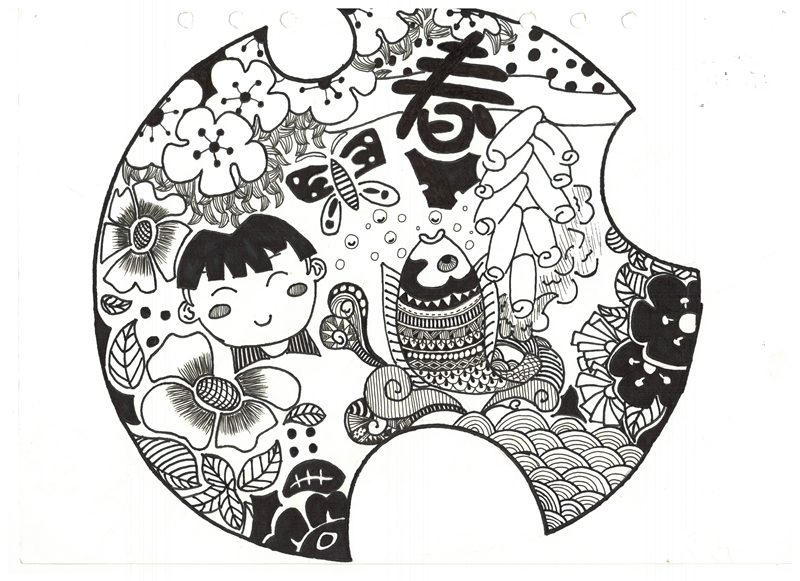 学生绘画作品